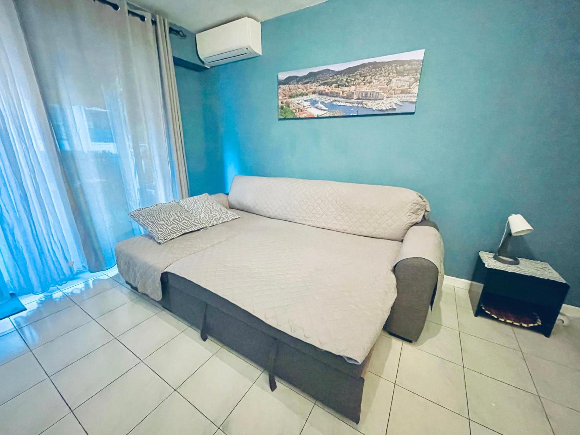 Confortable Studio A Nice Centre Cote Plage Bel Terrasse Paddle Экстерьер фото