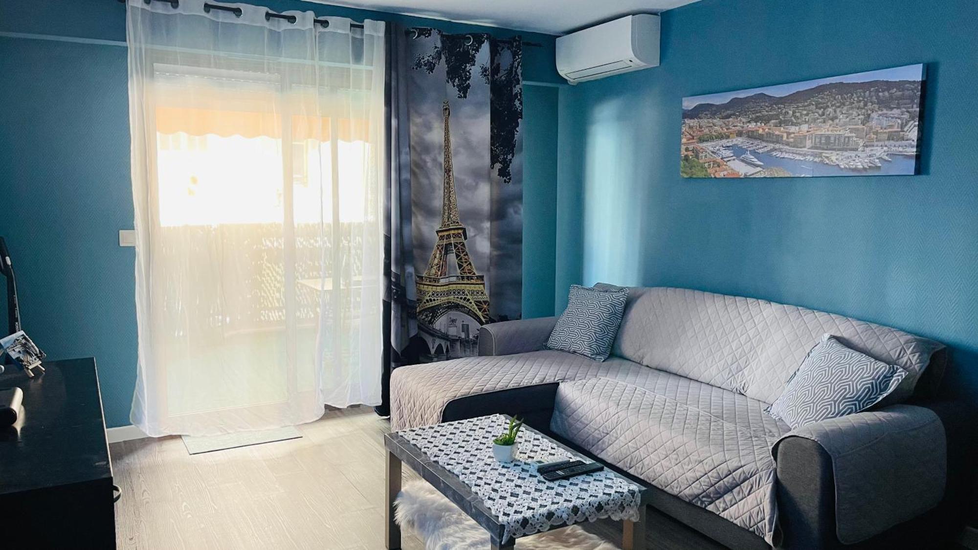 Confortable Studio A Nice Centre Cote Plage Bel Terrasse Paddle Экстерьер фото